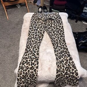 Zara Animal Print Trousers
